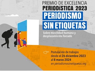 Agencia de la ONU, ACNUR y la Universidad Central de Chile llaman a postular al Premio Excelencia Periodística “Periodismo Sin Etiquetas”