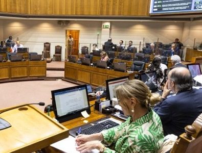 Senado aprobó proyecto para prorrogar modalidad de teletrabajo en reparticiones públicas. 26 votos a favor y uno en contra