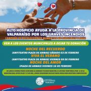 Municipalidad de Alto Hospicio solidariza con familias afectadas por incendio en la provincia de Valparaíso y realiza campaña de ayuda en la comuna
