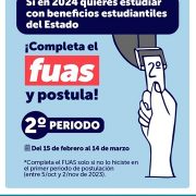 Ya comenzó el segundo período de postulación de postulación a la gratuidad, becas y otros beneficios para cursar estudios superiores