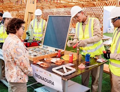 Ministra de Minería visitó Liceo Bicentenario Minero Juan Pablo II y se interiorizó sobre  la formación de capital humano regional para la minería.