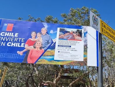 Mil 800 millones para 28 proyectos seleccionados por el programa Pavimentos Participativos del MUNVU en Tarapacá. 