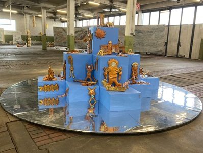 Artista visual iquiqueña Natalia Montoya expone su trabajo en la “Klima Biennale Weinn”, en Austria