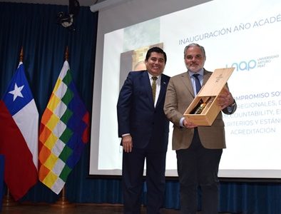 Logros en estabilidad financiera e institucional, mayor excelencia y posicionamiento, destaca Rector de la UNAP, en Inauguración de Año Académico.