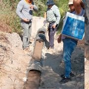 Comunidad indígena Aymara de Huarasiña denuncia millonarios daños a su canal de regadío, por corte y robo de tubería de regadío