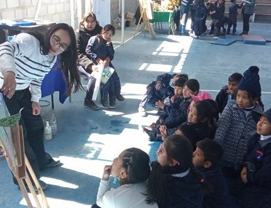 Seremi y Servicios del Agro realizaron en Colchane el taller “Volviendo a la tierra” orientado a estudiantes de primero a quinto básico