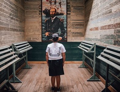 Instalan cuadro de Arturo Prat, en sitial de honor en la Escuela N° 35 de la Salitrera Humberstone