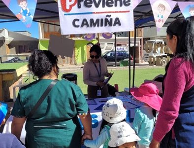 SENDA  conmemora Mes  de la Prevención en Tarapacá, con acciones desplegadas en distintas comunas, a través de las oficinas municipales