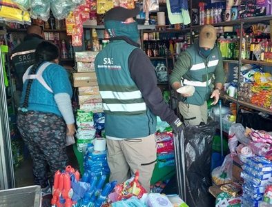 En fiscalización intersectorial en Iquique y Alto Hospicio, se cursaron  infracciones y decomisan 244 kilos de productos agrícolas de contrabando