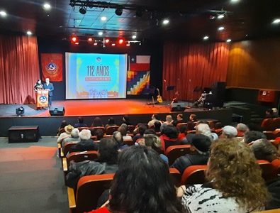 Reiterando inocencia de Jadue, el compromiso con el Gobierno y rechazo al genocidio en Palestina, Partido Comunista celebró sus 112 años