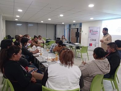 SENDA Previene Iquique capacita a dirigentes vecinales como líderes comunitarios, que promueve la responsabilidad compartida