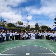 Animada jornada recreativa de baile y folclore, conocida como FIT FOLK, convocó a más de 50 personas mayores en la Junta Vecinal “Los Puquios”.