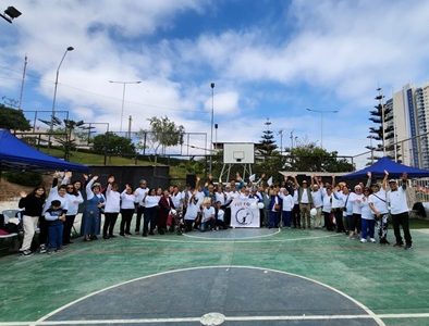 Animada jornada recreativa de baile y folclore, conocida como FIT FOLK, convocó a más de 50 personas mayores en la Junta Vecinal “Los Puquios”.