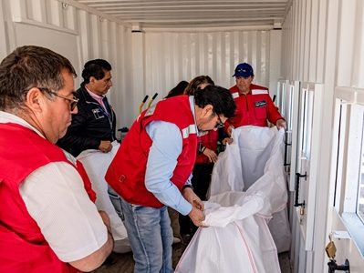 Fiesta de La Tirana cuenta por primera vez con puntos limpios para recolección de residuos. Y  puntos verdes para manejo de  reciclables