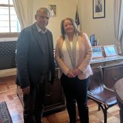 Alcalde Mauricio Soria expuso inquietud de trabajadores y usuarios de Zona Franca a Subsecretaria de Hacienda