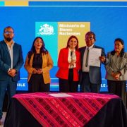 Ministra Sandoval lideró histórica transferencia territorial del Estado de Chile a Comunidad Indígena de Chusmiza Usmagama