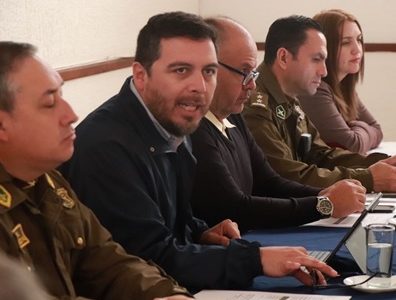 Delegado presidencial destaca baja en hechos delictuales en la región con un 10.5% menos que en igual fecha en 2023, según cifras de Carabineros