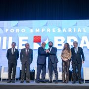 “Lula confirmó que Iquique es prioridad del Corredor Bioceánico”, al cierre del Foro Empresarial Chile-Brasil 2024 , realizado en Santiago