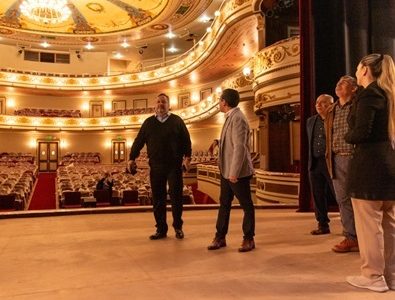 Avances de proyectos claves en Tarapacá, como el Teatro Municipal y posada para helicópeteros en Punta Grueso, supervisó Subsecretario del MOP