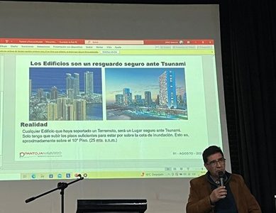 Presentaron video preventivo de sismos y tsunami, que orienta a la comunidad sobre las recomendaciones en caso de enfrentar esa situación