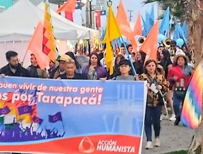 Partido Acción Humanista presentó a sus candidatos y oficializó apoyo a la reelección del Gobernador y del alcalde de Iquique
