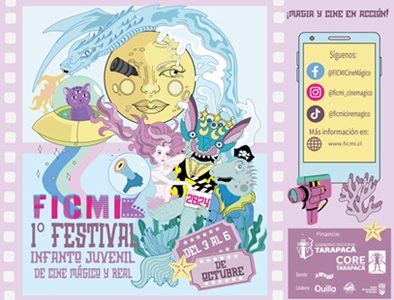 FICMI 2024: El primer festival de cine infanto-juvenil de Iquique llega en octubre. Inscripciones abiertas hasta el lunes 23 de septiembre