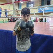 Joven coloraíno  Pablo Alvial Espinoza, con solo 14 años, ya destaca en el mundo del boxeo local y se proyecta al futuro.