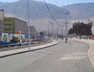 MINVU incluirá tercera vía en mejoramiento de avenida Las Cabras en Iquique. Obras forman parte del eje vial Juan Martínez-Arturo Fernández.