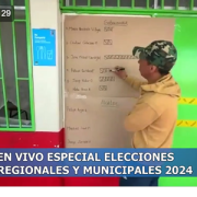 Sigue acá en vivo, las transmisiones del conteo de las Mesas para las elecciones Regionales y Municipales