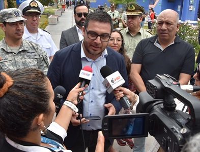 Delegado presidencial Daniel Quinteros  destacó trabajo de los vocales de mesa en este proceso d elecciones regionales y municipales