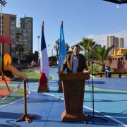 Municipalidad de Iquique entrega obras de mejoramiento en Plaza “Elena Caffarena Morice”, con una inversión de más de $ 92 millones
