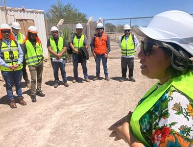 Trabajadores de La Huayca participan en curso de operación y mantenimiento de plantas solares apoyado por Corfo.