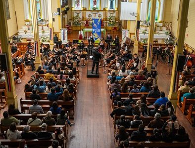Cerca de 200 jóvenes músicos de distintas orquestas juveniles, ofrecerán un concierto sinfónico gratuito en homenaje a Bernardo Ilaja Calizaya