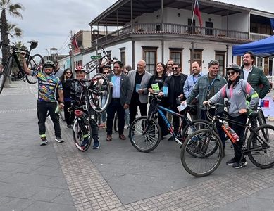 Presentarán actualización del Plan Maestro de Ciclovías para Iquique, con cicletada familiar en sector del monumento a La Boya de La Esmeralda.