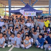 Estudiantes de la localidad de Pintados, en Pozo Almonte, participan en acto de conmemoración en el Día Contra el Trabajo Infantil