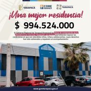  Consejo Regional aprobó destinar más de $994 millones, para mejorar y ampliar residencia de Iquique, que acoge a niños y adolescentes en riesgo social