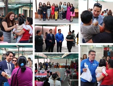  Defensoras de la Defensoría Regional de Tarapacá llevaron la magia de la navidad a mujeres privadas de libertad y a sus hijos e hijas