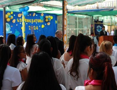 Anexo del Liceo CEIA al interior del Centro de Cumplimiento Penitenciario de Iquique licenció a sus alumnas de cuarto medio y octavo básico
