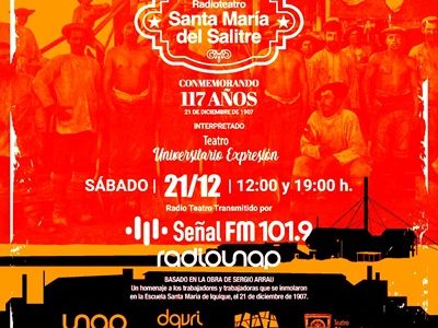 Voces de la memoria: El Teatro Expresión cierra su XLV temporada con radioteatros históricos: «Santa María del salitre» y “El secreto de la esfera dorada”