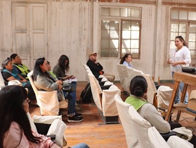 Trabajadores de la Corporación Museo del Salitre participaron en taller sobre Ley Karin que previene violencia, acoso sexual y laboral.