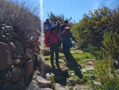 En Región Arica Parinacota redescubren tramo Socoroma del Sistema Vial Andino, el Qhapac Ñan