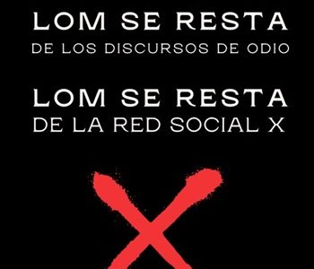 LOM ediciones se suma al abandono masivo de la red social X por su “ampliación de los discursos de odio”