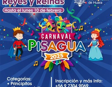 Carnavales de Huara y Pisagua 2025 prometen ser una celebración inolvidable, con actividades culturales,  artísticas y  feria de emprendedores.
