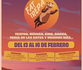 Festival de Artes de Tarapacá, FAT TREPA. aterriza en Iquique con arte, comunidad y cultura gratuita. Innovadora propuesta interdisciplinaria y barrial