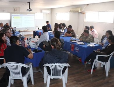 En Cogrid provincial, realizan primer balance de reacción de servicios públicos y de emergencia durante periodo de precipitaciones altiplánicas.