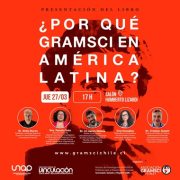 En la UNAP lanzarán libro de autoría colectiva ¿Por qué Gramsci en América Latina?, una reflexión sobre desafíos políticos y sociales