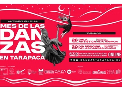 Tarapacá celebrará el Día internacional y Regional de las Danzas 2025 con dos grandes eventos gratuitos