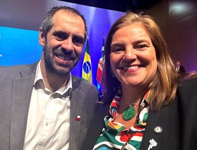 Ministro de Economía y presidenta de Empresa Portuaria Iquique destacan integración y proyección del Corredor Bioceánico Vial