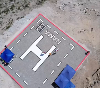 MOP inaugura punto de posada para helicópteros en localidad de Nama, siendo uno de los más lejanos en la región de Tarapacá 