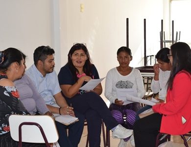 Criar con amor y sabiduría: Mujeres de Pachica se empoderan con talleres de crianza respetuosa, que recoge la fuerza del territorio y sabiduría ancestral